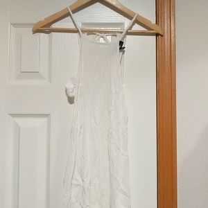 White Lulu's Swimsuit Coverup